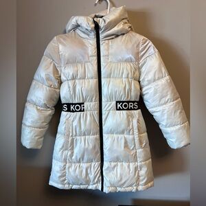 Michael Kors size 7-8 Winter Jacket in White